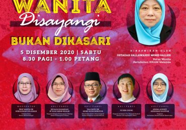 Hebahan: Webinar Wanita Disayangi Bukan Dikasari