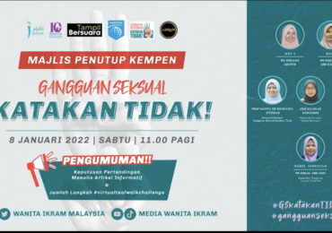 Majlis Penutup Kempen “Gangguan Seksual Katakan TIDAK!”