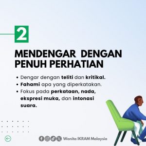 menjadi pendengar baik - mental health - wanita ikram 2